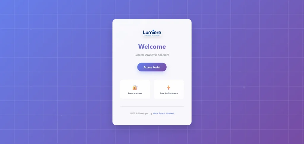 Lumiere Solution Portal