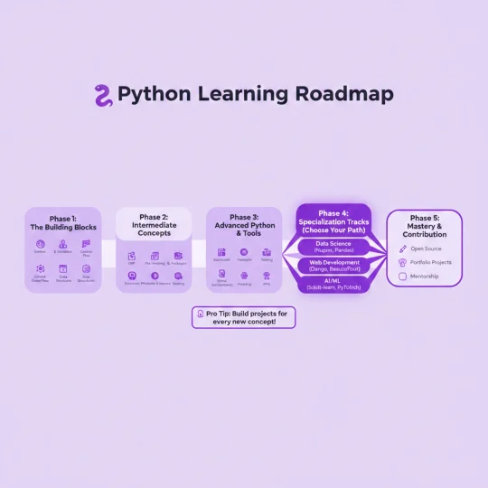 python learing roadmap